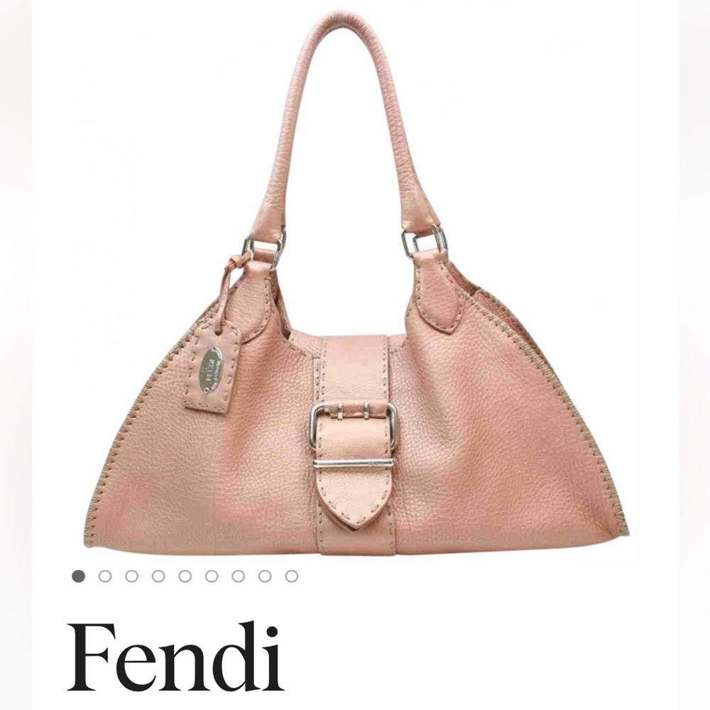Fendi Salleria Leather Hand Bag